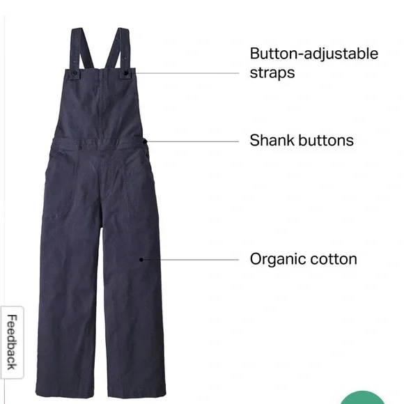 Patagonia Navy Overalls - Picture 2 of 7